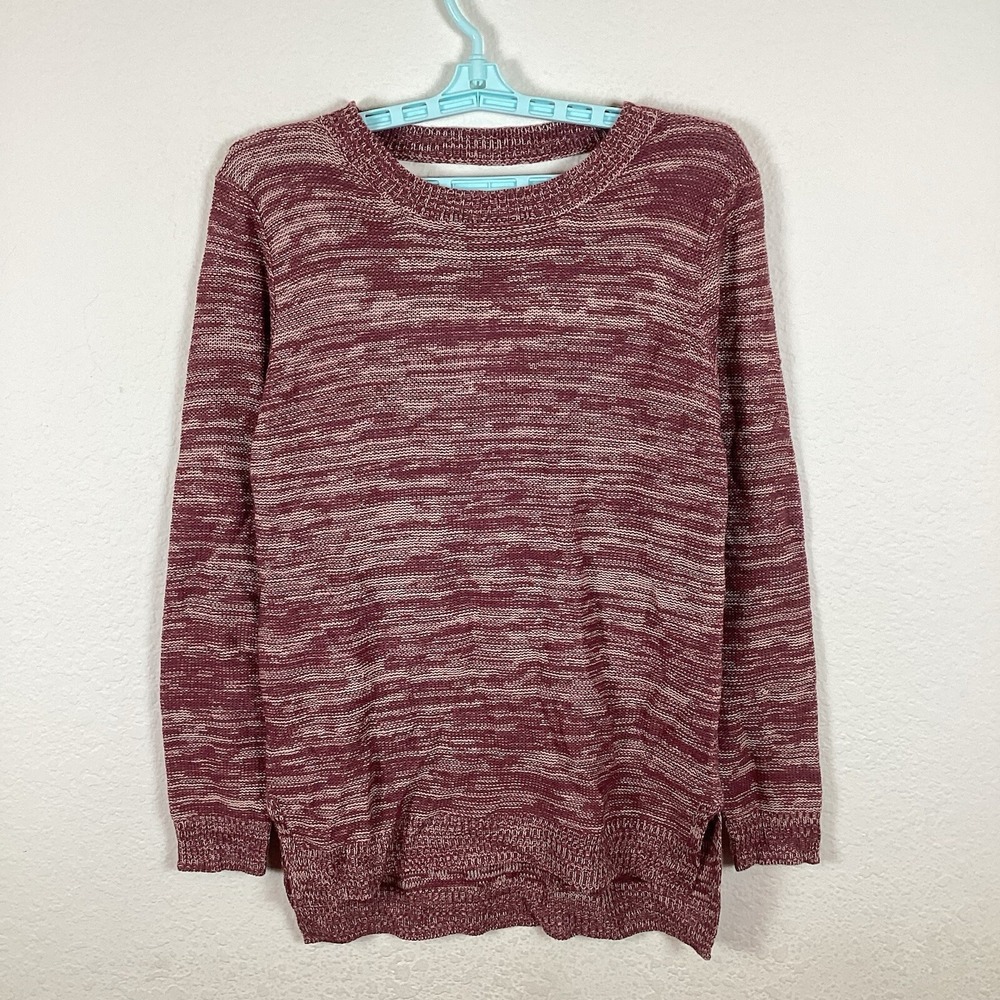 Madison Lilly Womens Sweater Sz S Long Sleeve Pullover Comfort Solid Casual